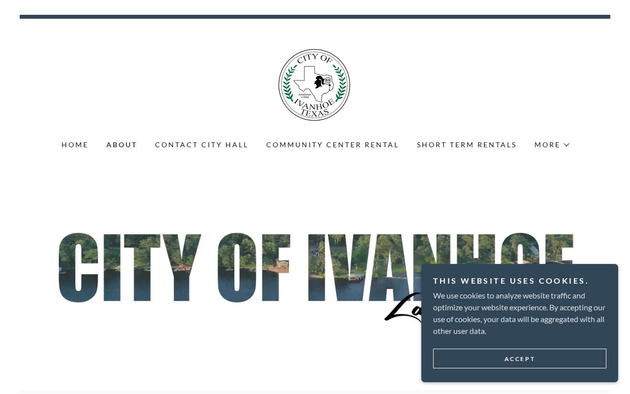 Official Ivanhoe profile showing its lakes and parks